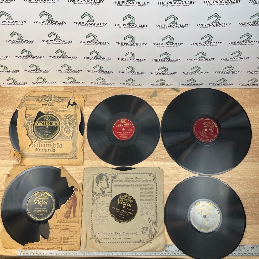 Vintage 78 RPM Record Lot Victor Victrola Columbia Shellac 10" 12" Collection